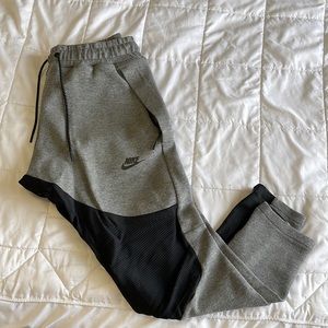 Nike Gray and Black Joggers